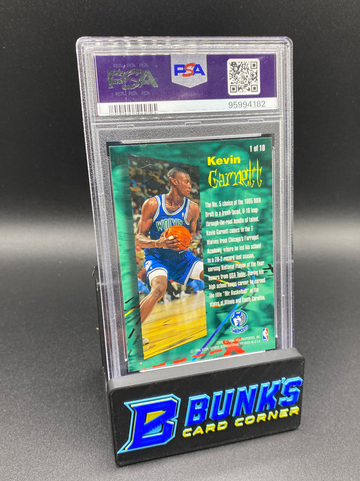 1995 Kevin Garnett Rookie Phenom PSA 9