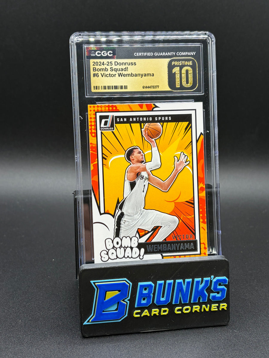 2024-25 Victor Wembanyama Bomb Squad CGC Pristine 10