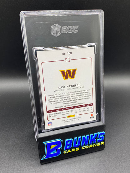 2024 Austin Ekeler Auto. Gold 1/5 SGC 10/9