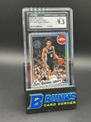 2025-26 Dylan Harper Silver Pack CGC 9.5 RC