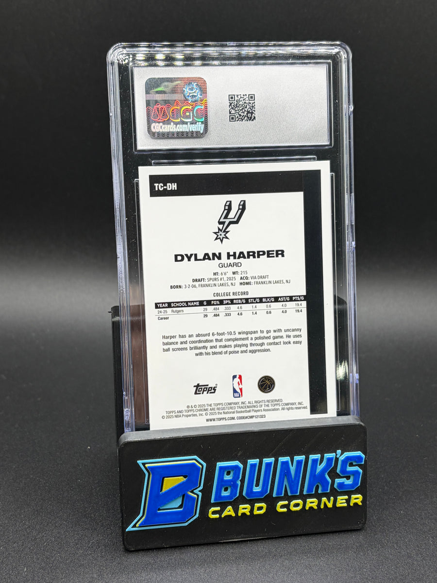 2025-26 Dylan Harper Silver Pack CGC 9.5 RC