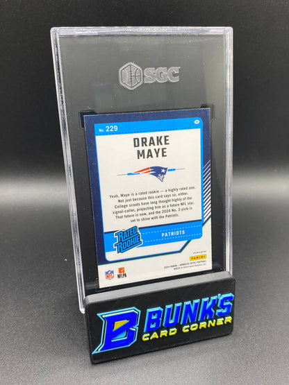2024 Drake Maye Stars Prizm SGC 9.5