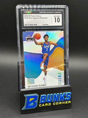 2018-19 Shai Gilgeous-Alexander Status CGC 10 RC