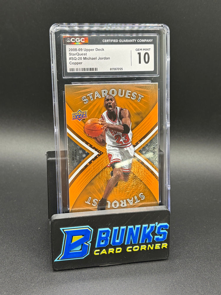 2008-09 Michael Jordan Starquest Copper Upper Deck CGC 10