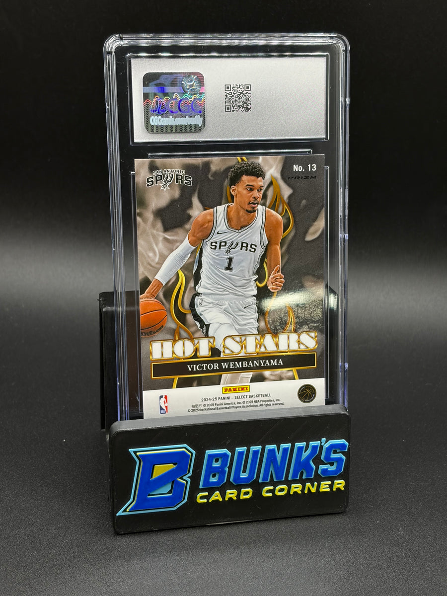 2024-25 Victor Wembanyama Silver Hot Stars CGC 10