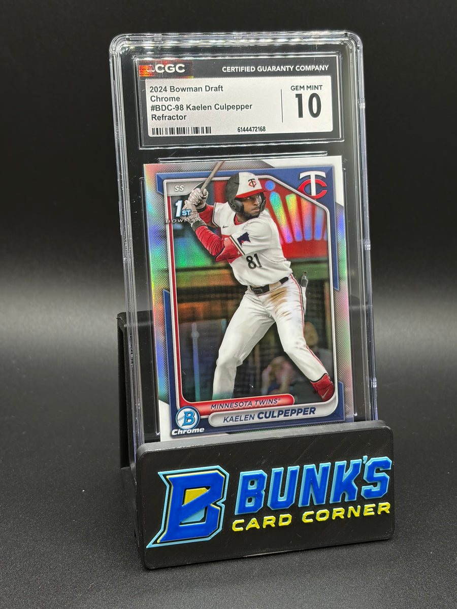 2024 Kaelen Culpepper Refractor Chrome CGC 10
