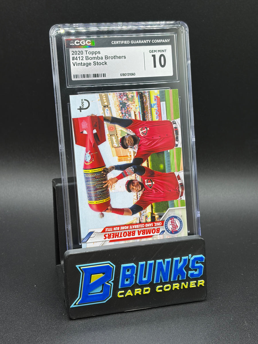 2020 Bomba Brothers Vintage Stock Topps CGC 10 64/99