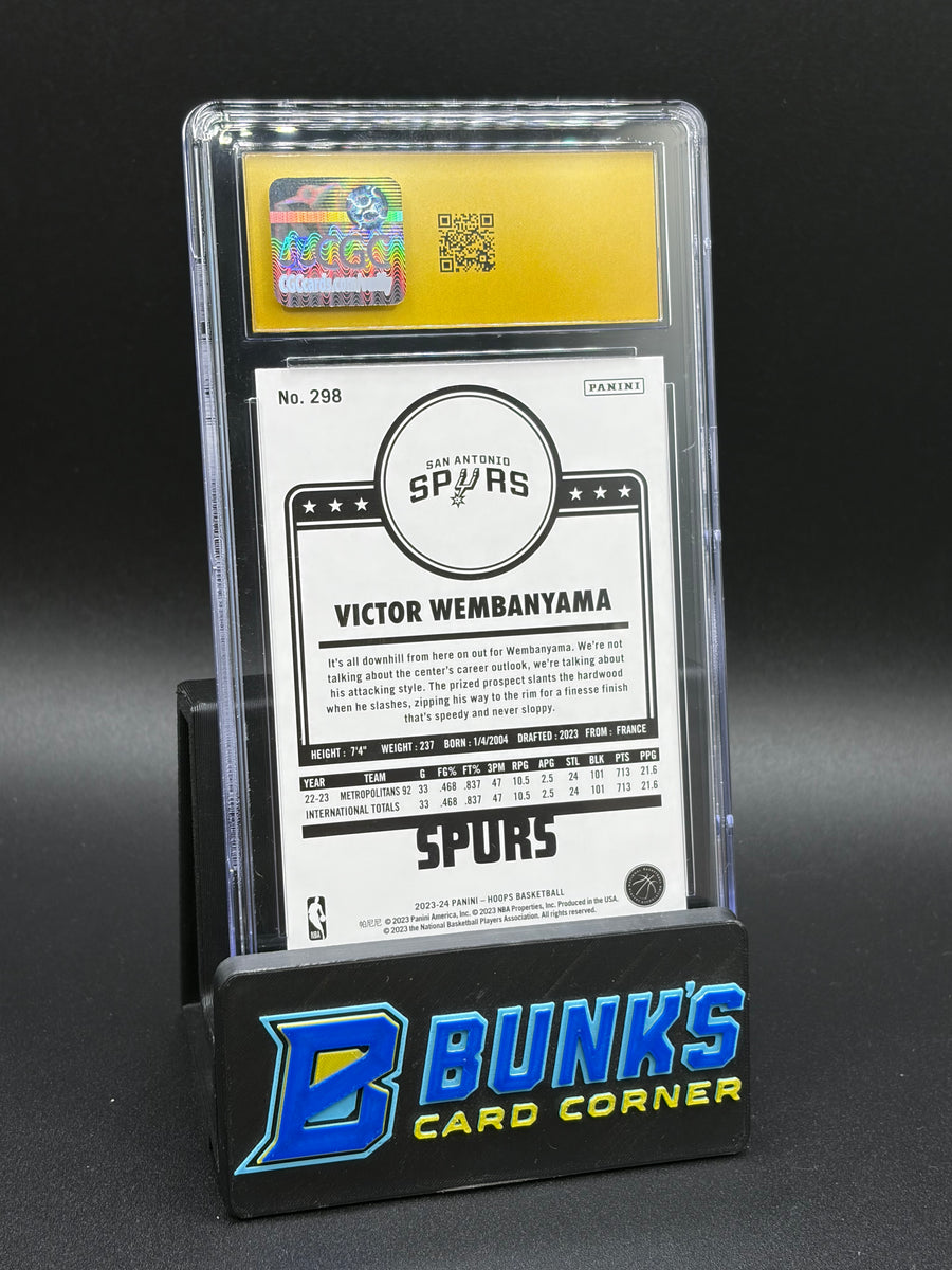 2023-24 Victor Wembanyama Panini Hoops CGC Pristine 10 RC