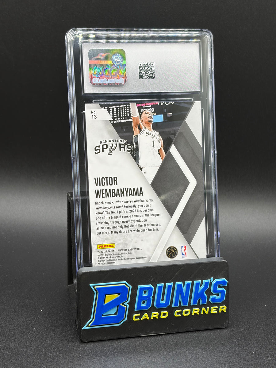 2023-24 Victor Wembanyama Blue Ice Instant Phenom CGC 10 RC