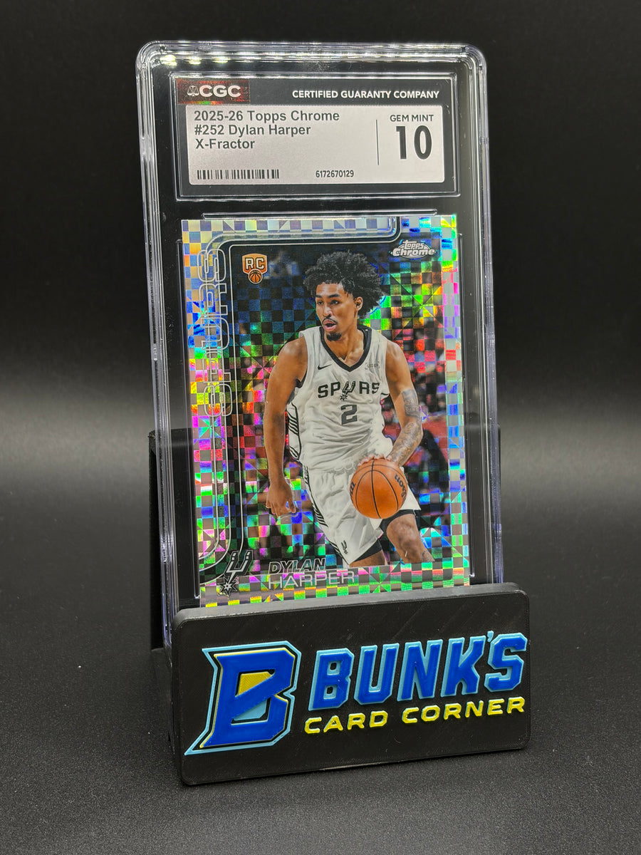 2025-26 Dylan Harper xFractor Topps Chrome CGC 10 RC