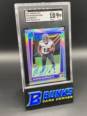 2021 Rashod Mateman Auto. Holo Prizm 46/125 SGC 10/9