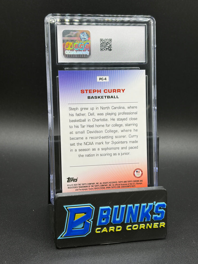 2024 Steph Curry Green Refractor Pride & Country CGC 10 38/99