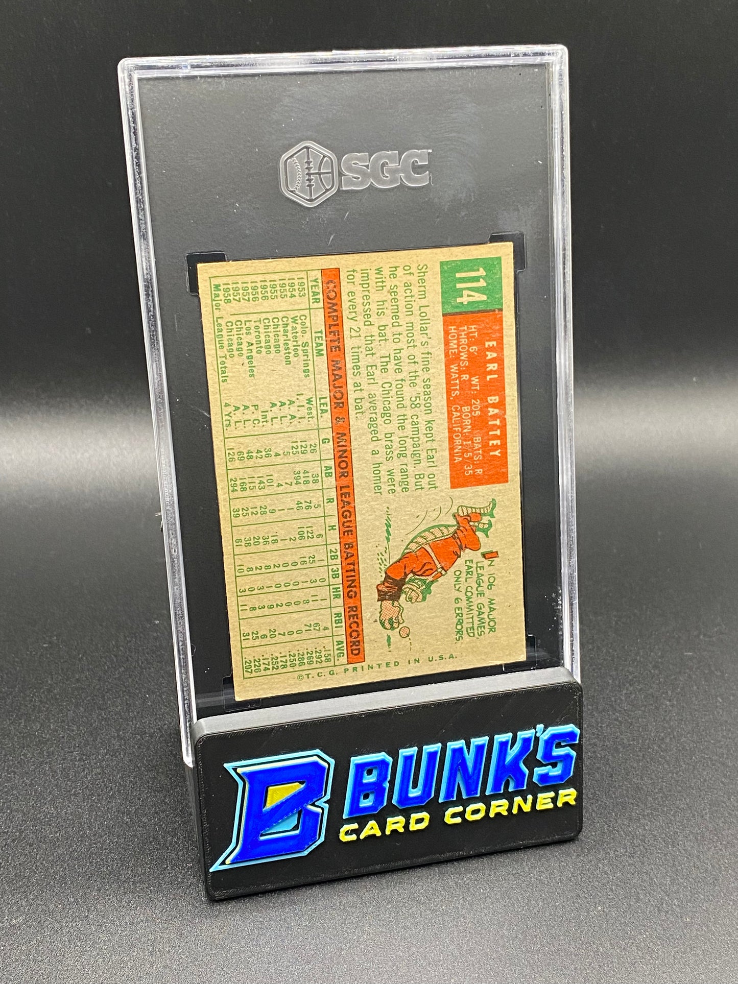 1959 Earl Battey SGC 6