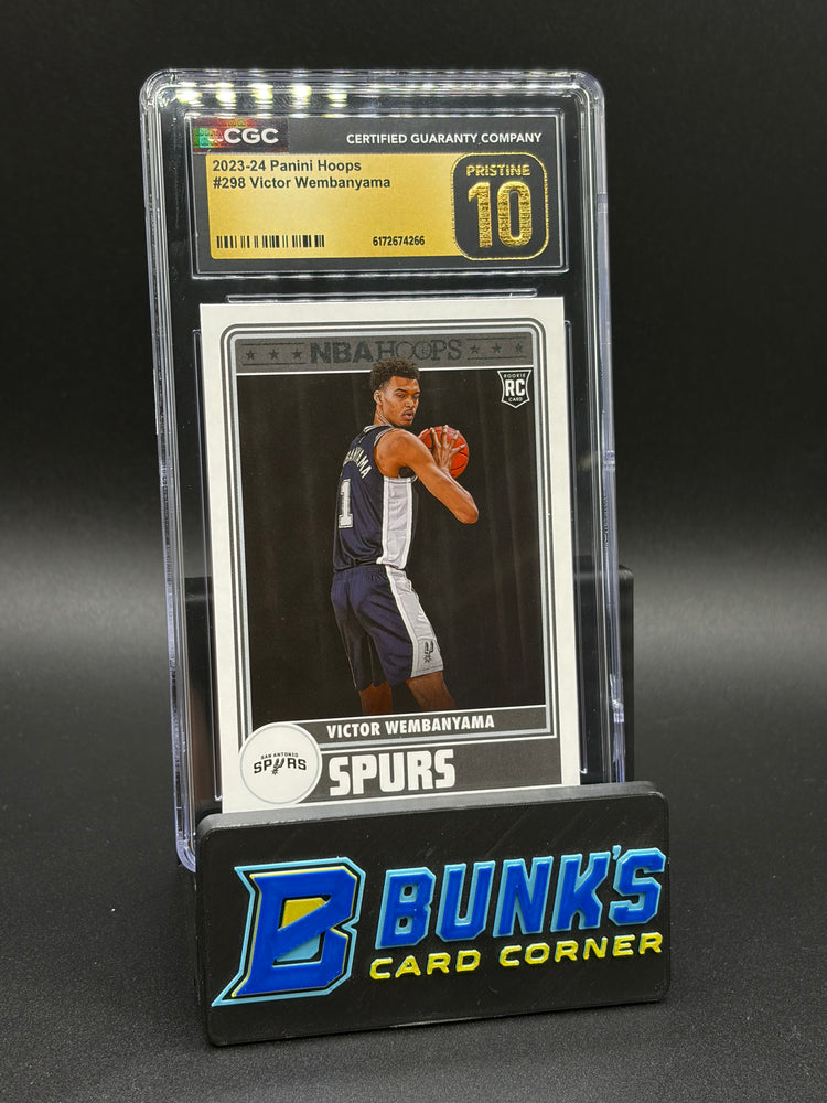 2023-24 Victor Wembanyama Panini Hoops CGC Pristine 10 RC