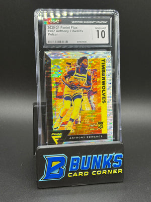 2020-21 Anthony Edwards Pulsar Flux CGC 10 RC