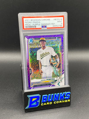 2021 Pedro Pineda Purple Shimmer Ref. PSA 9