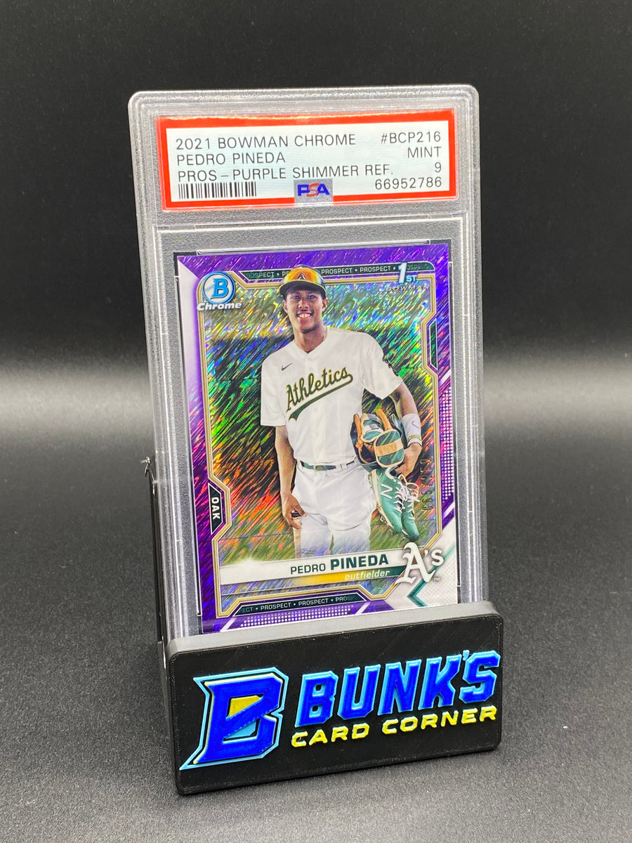 2021 Pedro Pineda Purple Shimmer Ref. PSA 9