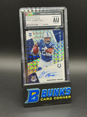 2020 Jonathan Taylor CGC AU Auto 10 RC