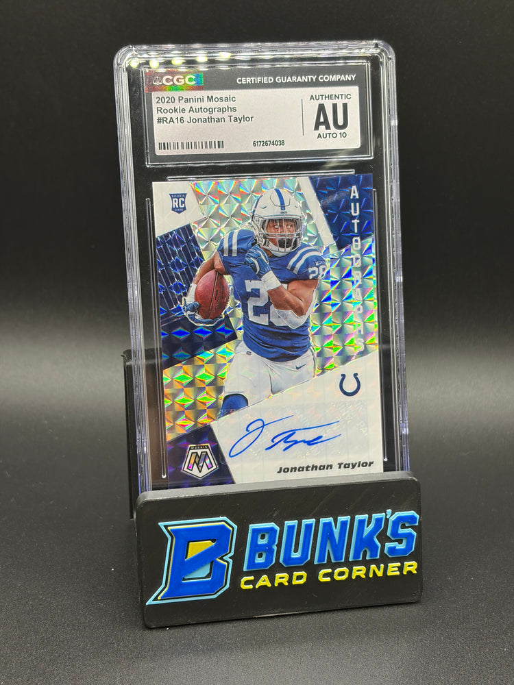 2020 Jonathan Taylor CGC AU Auto 10 RC