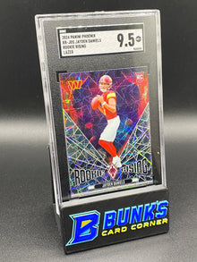 2024 Jayden Daniels Rookie Rising Lazer SGC 9.5