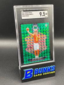 2024 Jayden Daniels Green Prizm SGC 9.5