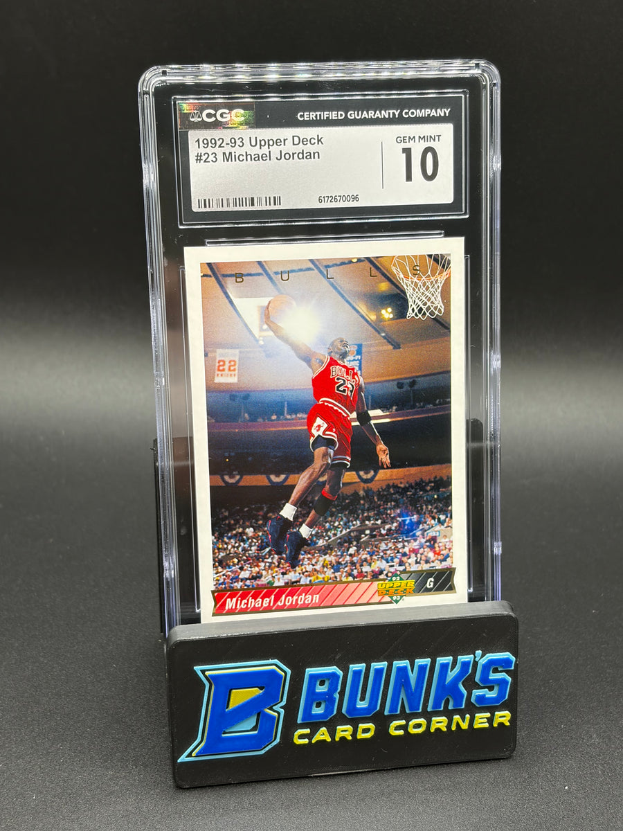 1992-93 Michael Jordan Upper Deck CGC 10