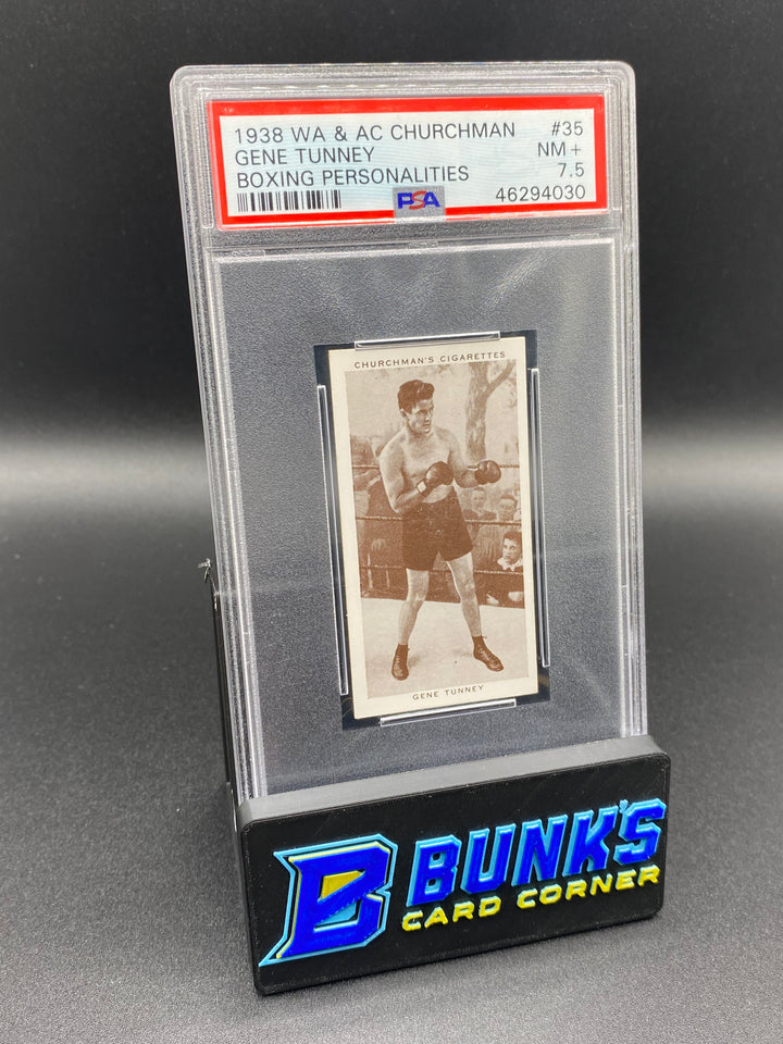 1938 Gene Tunney Boxing Personalities PSA 7.5