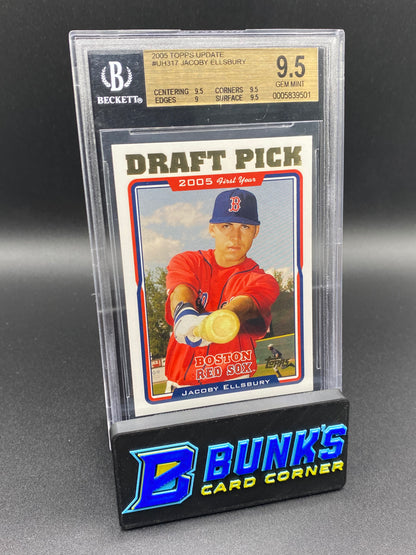 2005 Jacoby Ellsbury Beckett 9.5