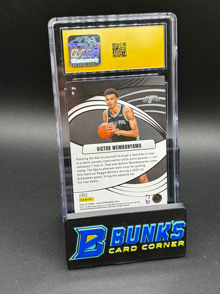 2023-24 Victor Wembanyama Levels Supernova CGC Pristine 10
