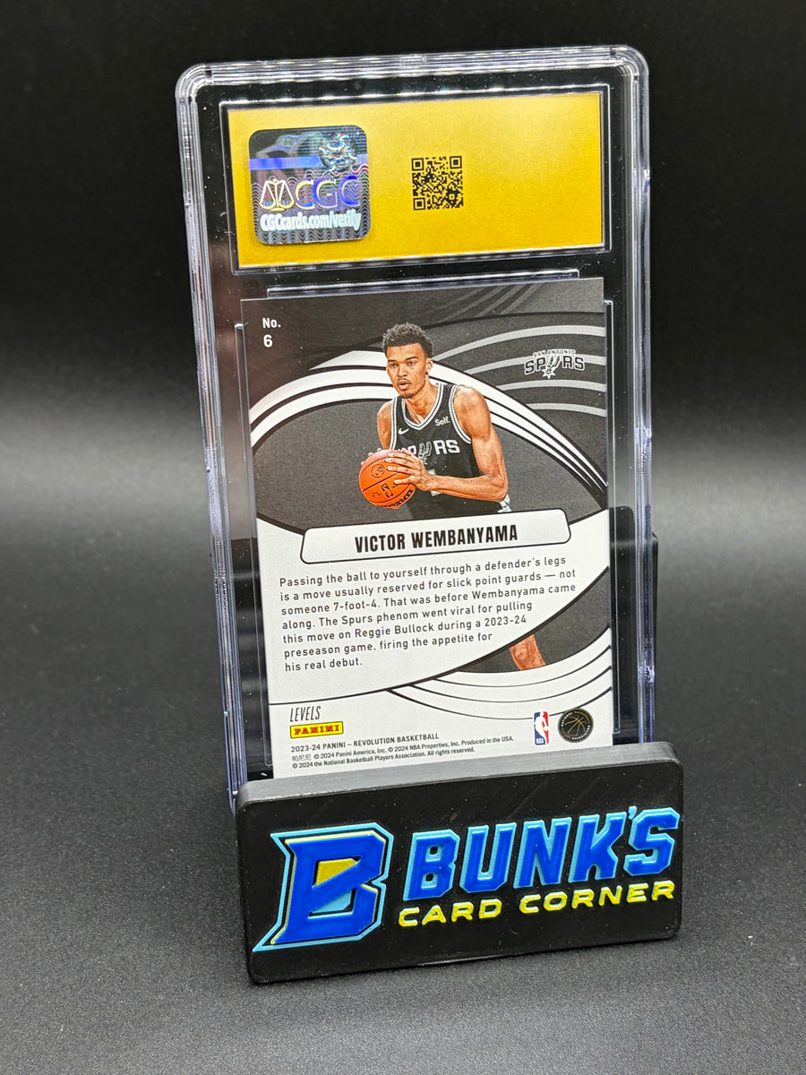 2023-24 Victor Wembanyama Levels Supernova CGC Pristine 10