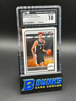 2023-24 Victor Wembanyama Panini Hoops CGC 10