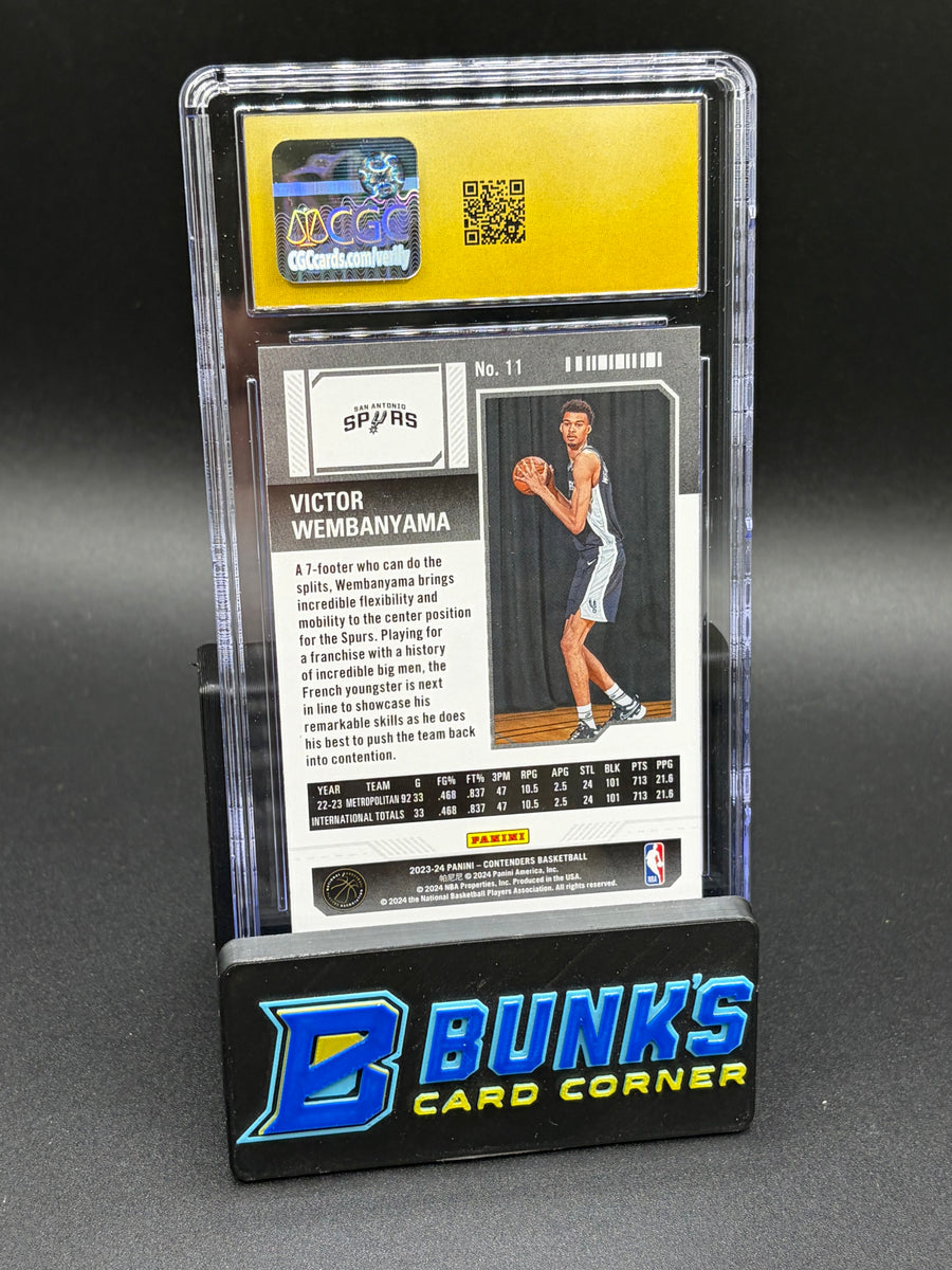 2023-24 Victor Wembanyama Retail Contenders CGC Pristine 10 RC
