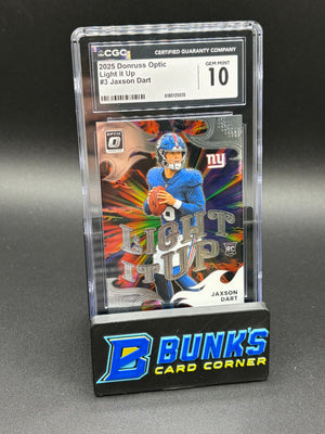 2025 Jaxson Dart Donruss Optic CGC 10 RC