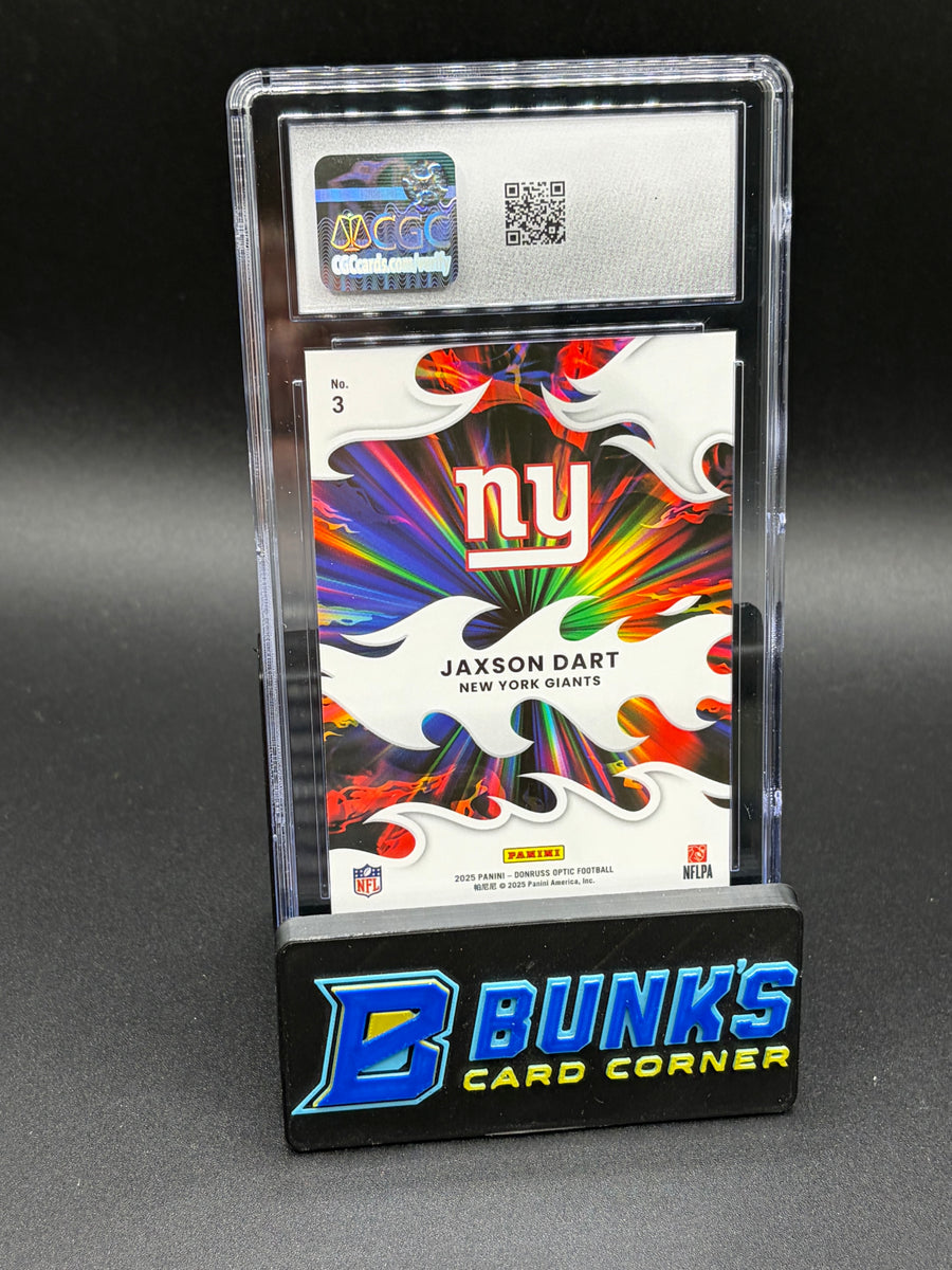 2025 Jaxson Dart Donruss Optic CGC 10 RC