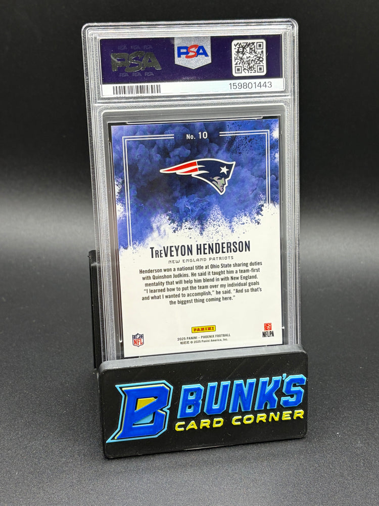 2025 Treveyon Henderson Color Blast PSA 10 RC
