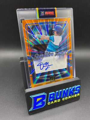 2024 Drew Gilbert Orange Laser Auto. 15/25