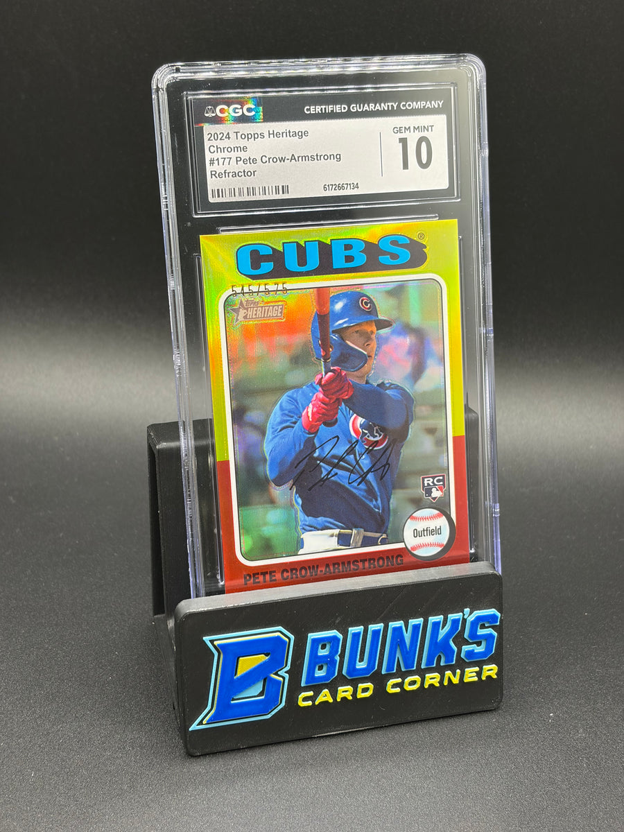 2024 Pete Crow Armstrong Refractor Chrome CGC 10 RC 545/575