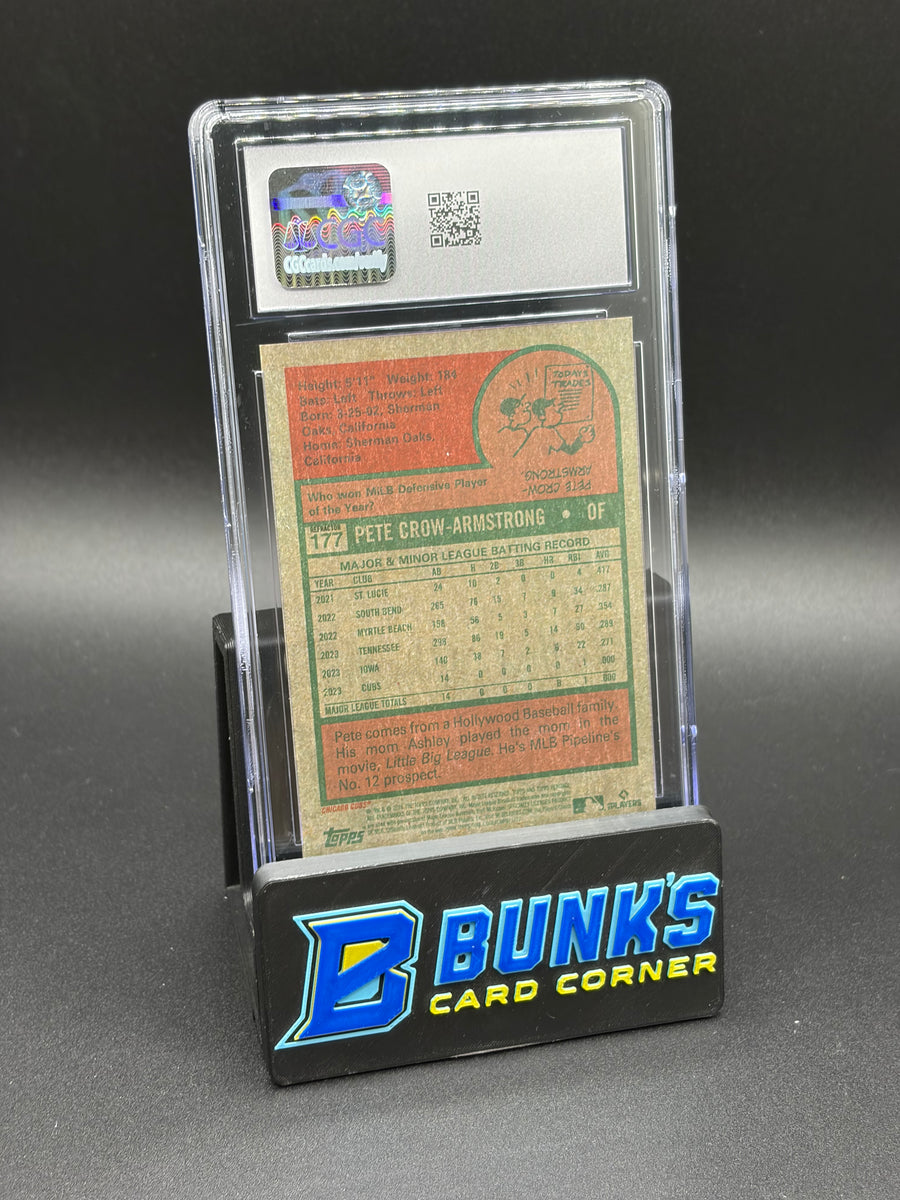 2024 Pete Crow Armstrong Refractor Chrome CGC 10 RC 545/575