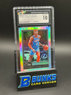 2020-21 Shai Gilgeous-Alexander One and One CGC 10 66/99