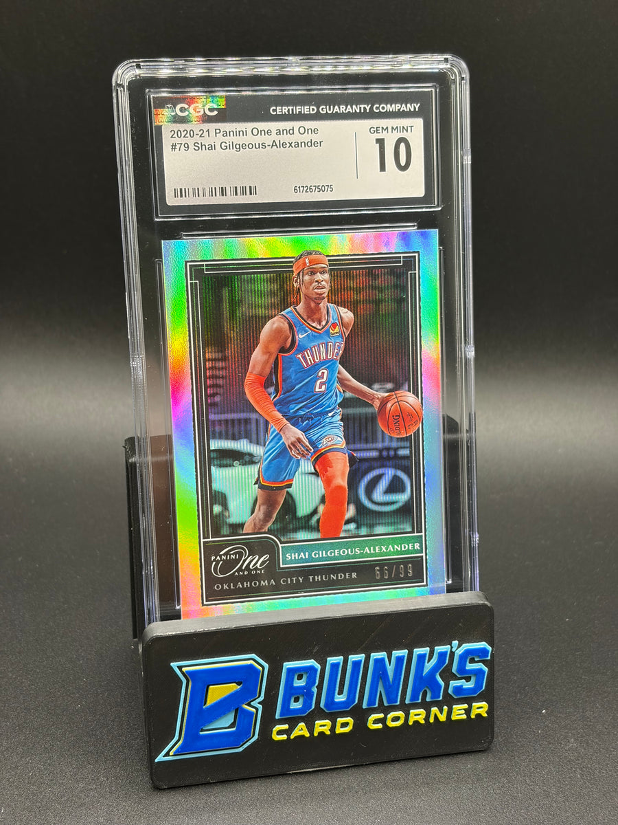 2020-21 Shai Gilgeous-Alexander One and One CGC 10 66/99