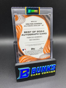 2024 Colton Cowser Best Blue Ref. Auto 136/150
