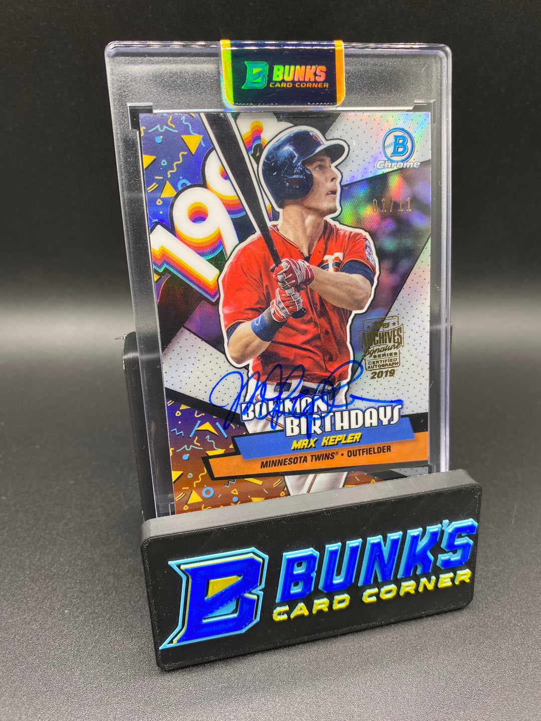 2019 Max Kepler Auto Birthdays 1/11