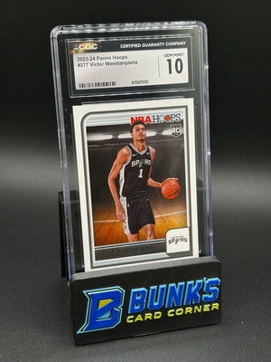 2023-24 Victor Wembanyama Panini Hoops CGC 10 RC