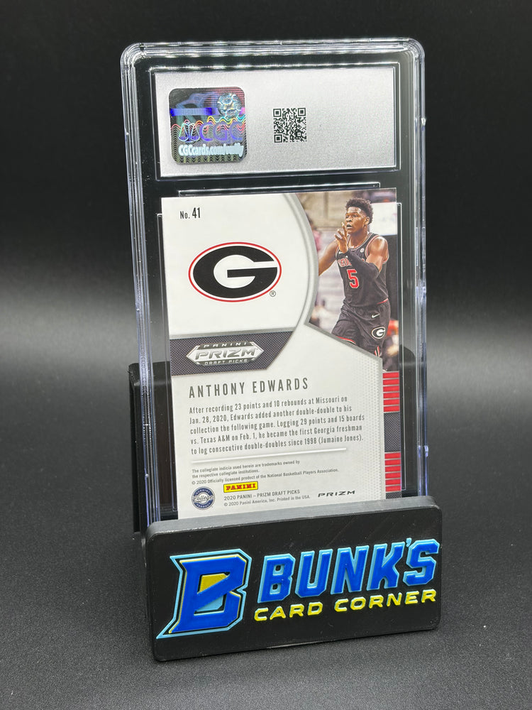 2020 Anthony Edwards Pink Ice Draft Picks CGC 10 RC