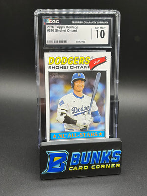 2026 Shohei Ohtani Topps Heritage CGC 10