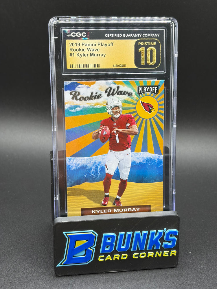 2019 Kyler Murray Rookie Wave Playoff CGC Pristine 10