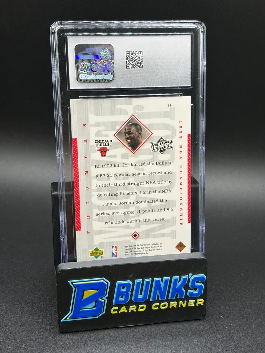 1999 Michael Jordan Athlete of the Century CGC 10
