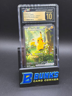 Pikachu ex SIR Ascended Heroes CGC PRISTINE 10