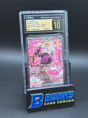 Fezandipiti Ex SIR Ascended Heroes CGC PRISTINE 10