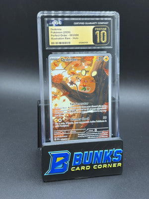 Dedenne Illustration Rare Perfect Order CGC PRISTINE 10